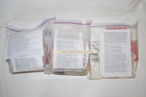 1720 WRIGHT & McGILL EAGLE CLAW FLY TYING HOOKS. SOLD